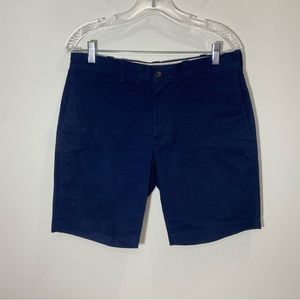 J Crew 9” Inseam Navy Blue Chino’s shorts modest